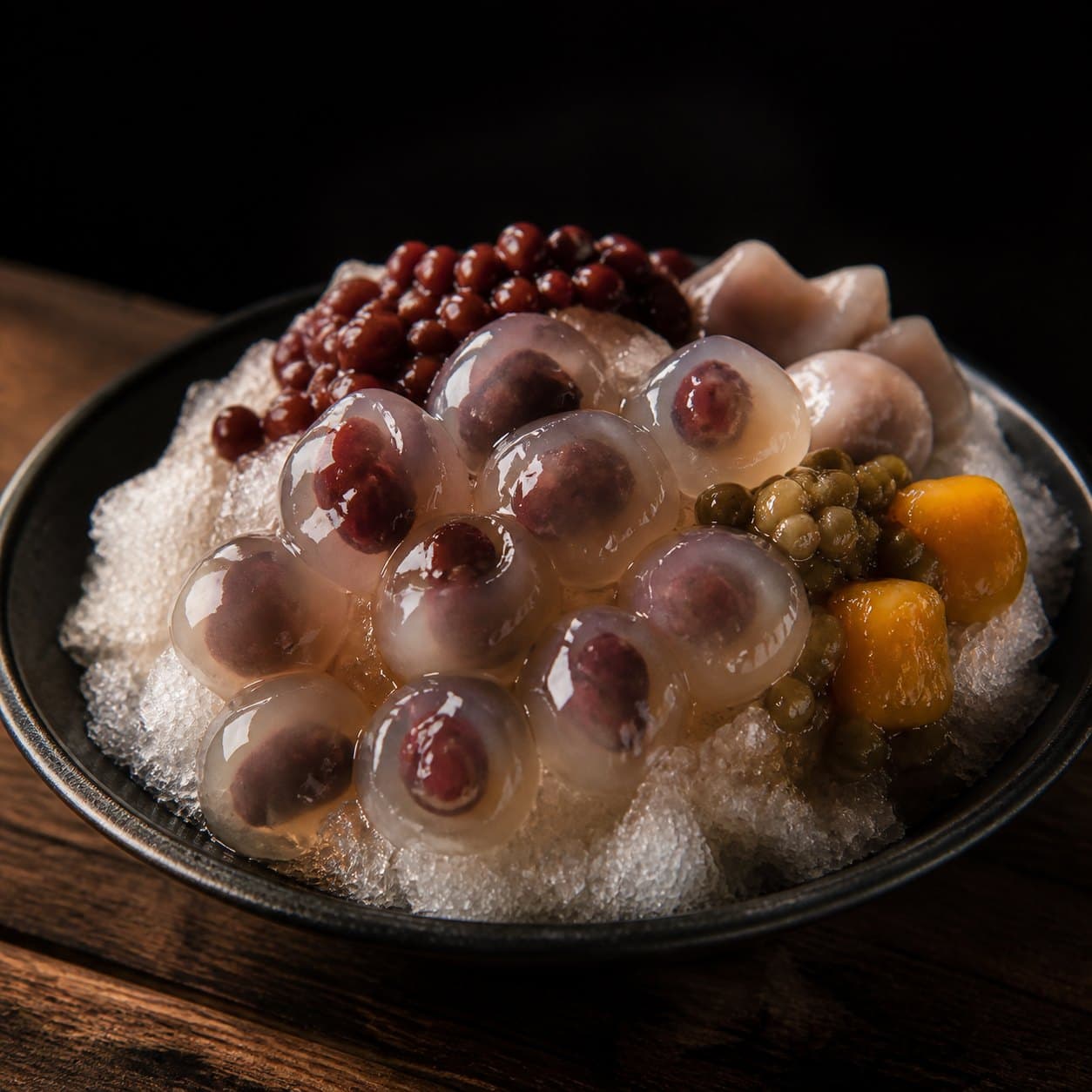 包心粉圓（あん入りの白玉氷）のイメージ