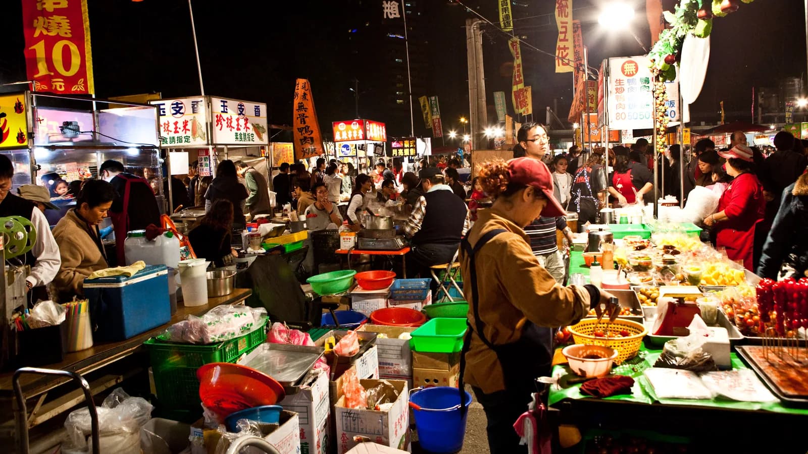 大東夜市の写真