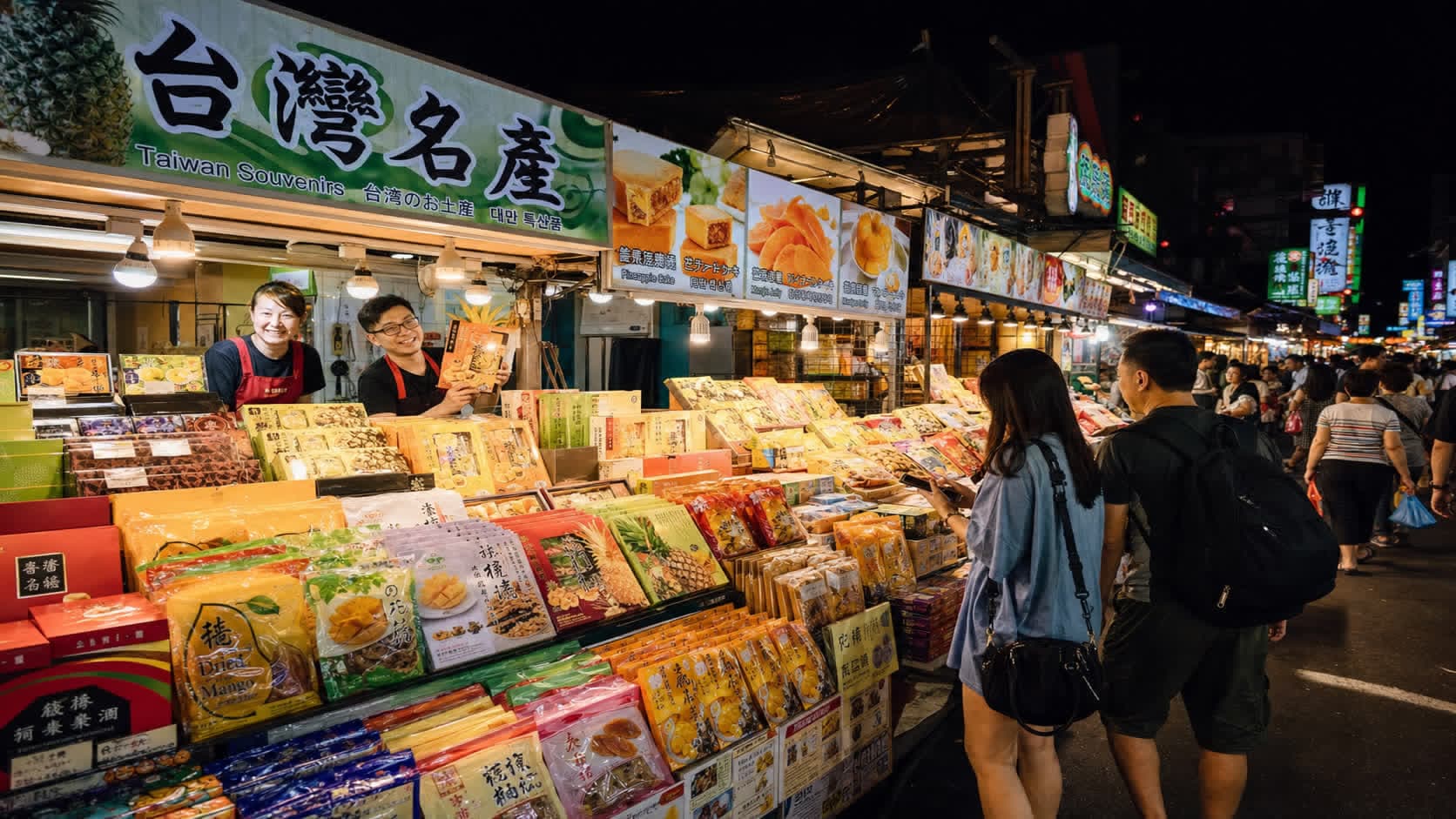 台湾夜市のお土産完全ガイド:日本への持ち込みルールと買うべき逸品